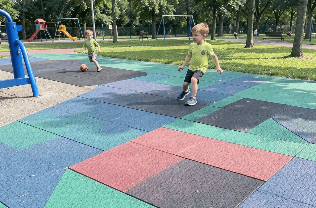 Pavimento de Caucho: La Mejor Elección para Parques Infantiles