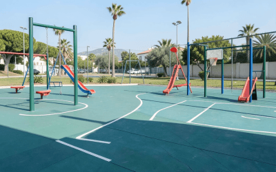 Optimizando Espacios en Benidorm: Pavimento de Caucho para Parques Infantiles y Gimnasios