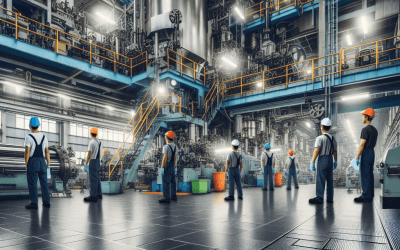 Caucho para suelos de plantas de producción: la solución ideal para seguridad y durabilidad