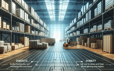 Cómo elegir suelos de caucho para almacenes: guía completa y práctica