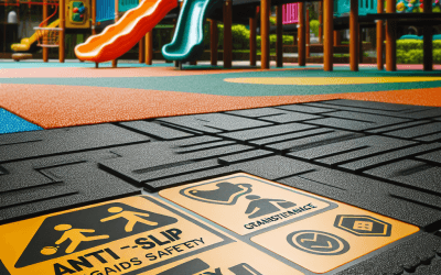 Caucho para suelos de zonas de seguridad: la solución ideal para protección y durabilidad