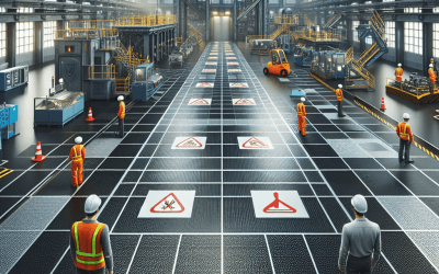 Caucho para suelos de zonas de seguridad: protección y durabilidad óptimas