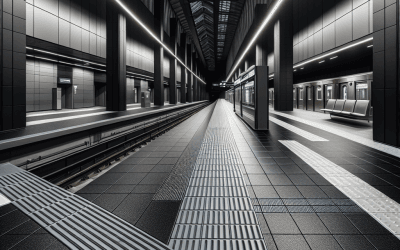 Caucho para suelos de aeropuertos y estaciones: resistencia y seguridad garantizadas