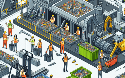 Caucho para suelos de plantas de reciclaje: la solución duradera y sostenible