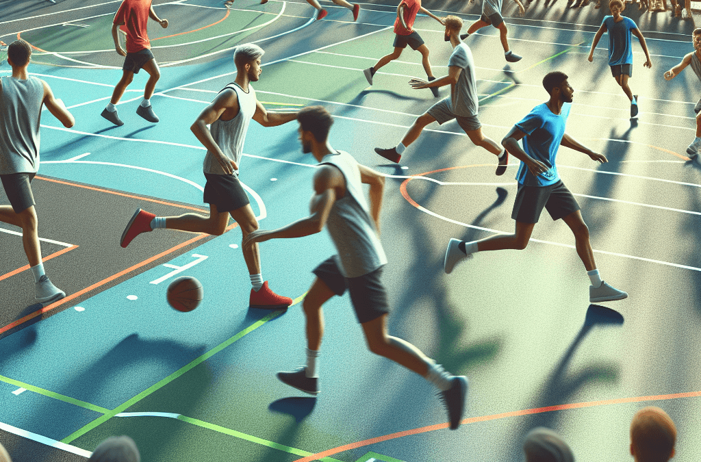 Caucho para suelos de pistas multideporte: la solución ideal para instalaciones deportivas duraderas