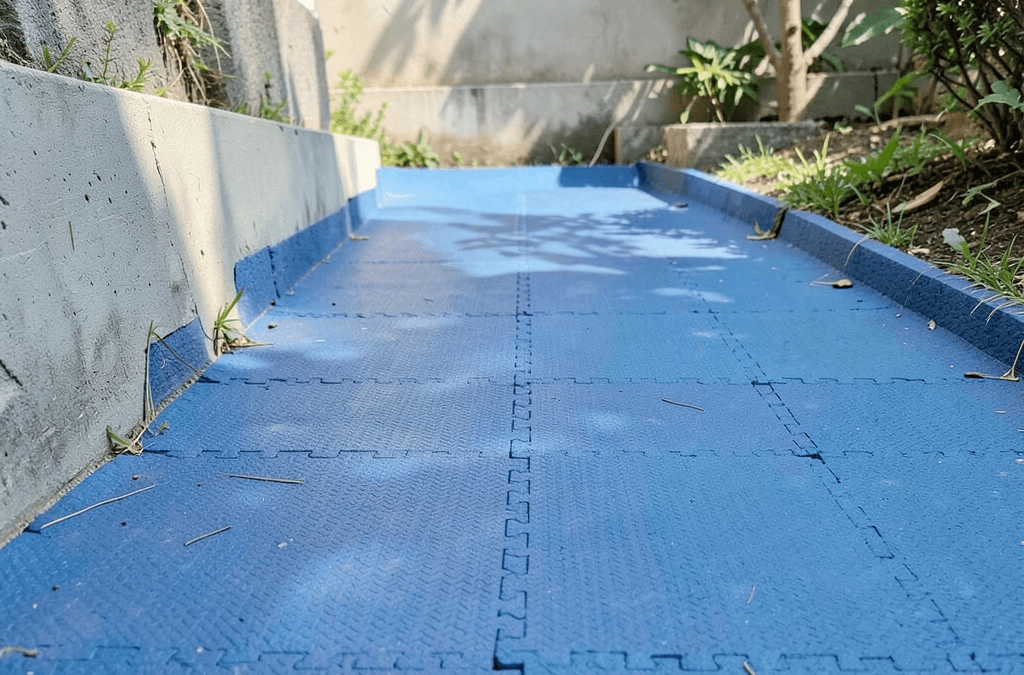 Suelos de caucho para exteriores: resistencia y durabilidad