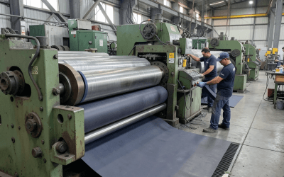 Cómo se fabrica el caucho industrial: Guía completa paso a paso