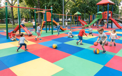 Pavimento de caucho para parques infantiles: guía completa