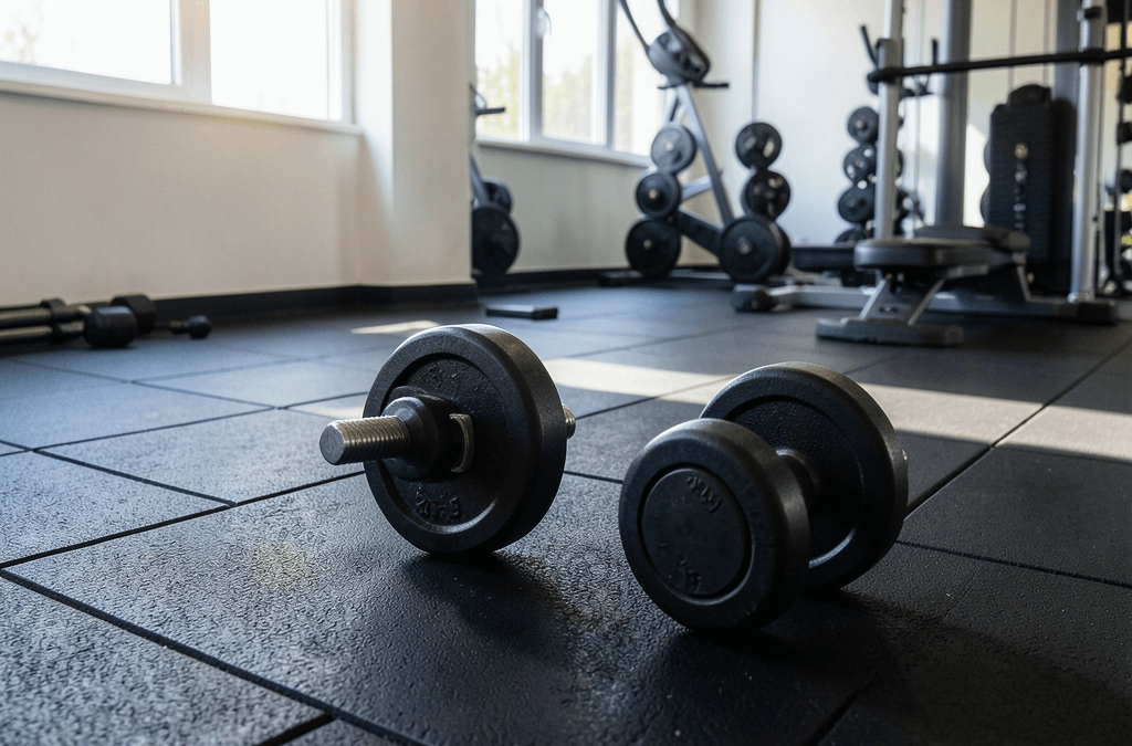 Losetas de caucho para gimnasios: beneficios y usos esenciales