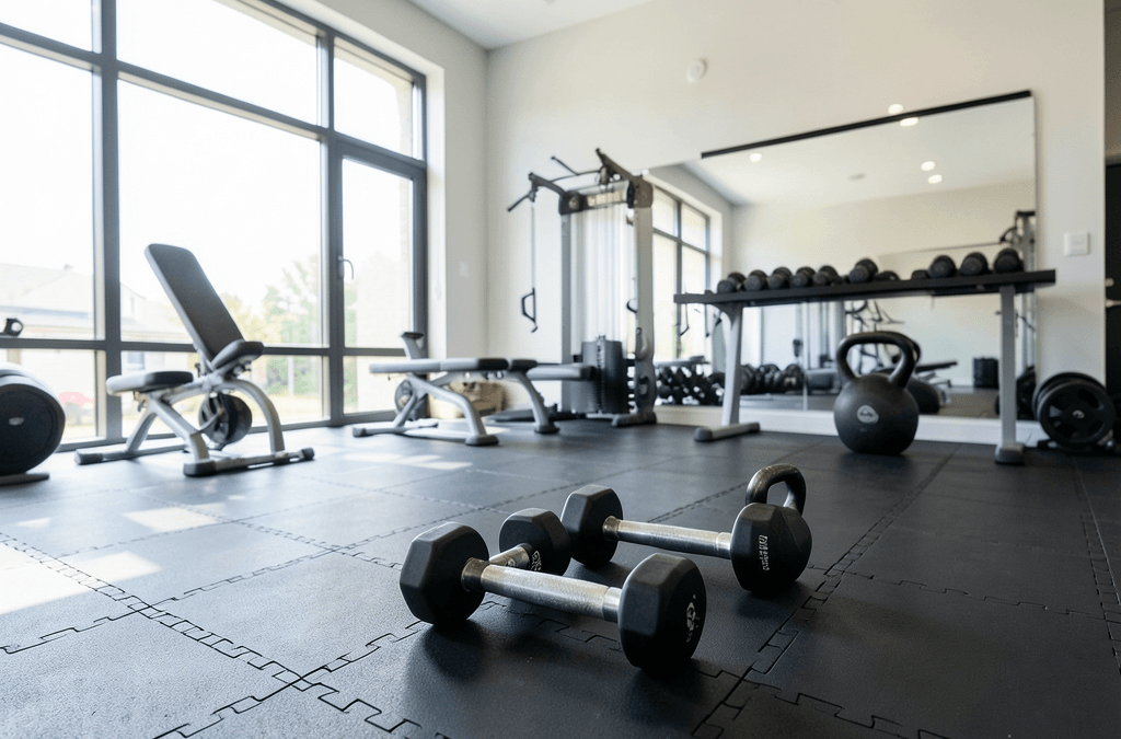 Cómo elegir pavimento para un gimnasio doméstico: Guía Total