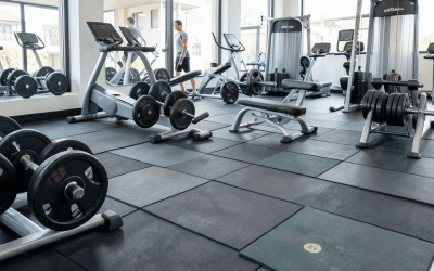 Losetas de caucho para zonas de entrenamiento funcional: Guía