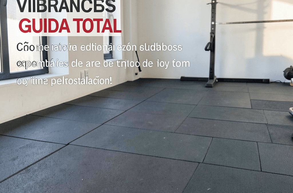 Cómo evitar vibraciones con pavimento de caucho: Guía Total
