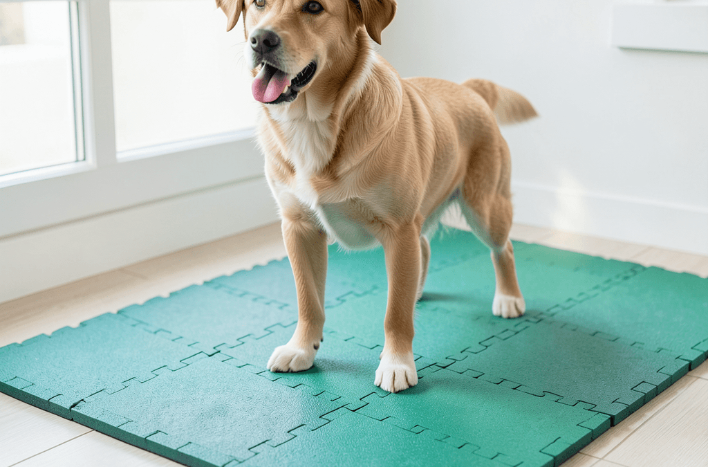 Losetas de caucho para zonas de mascotas: Guía Definitiva