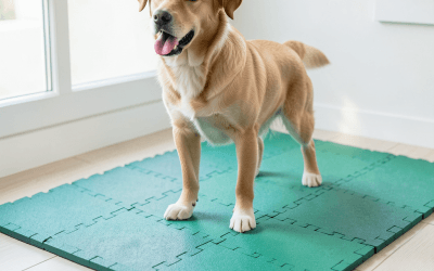 Losetas de caucho para zonas de mascotas: Guía Definitiva