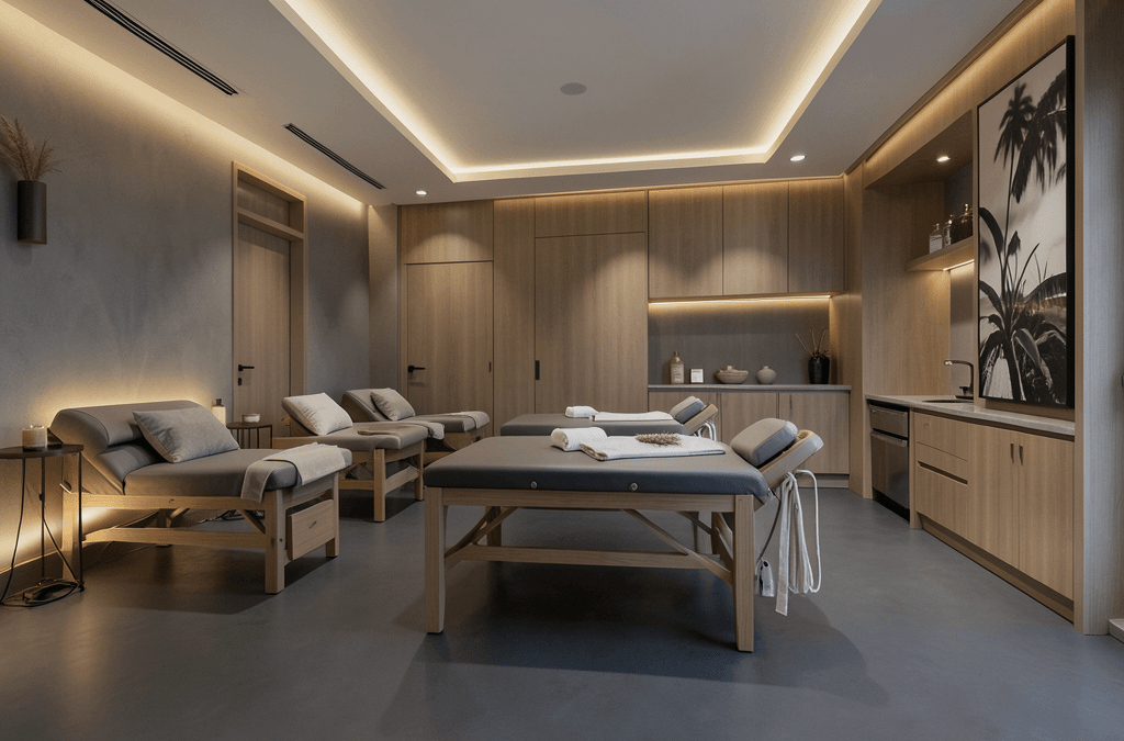 Pavimento de caucho para spas y centros wellness: Guía Esencial