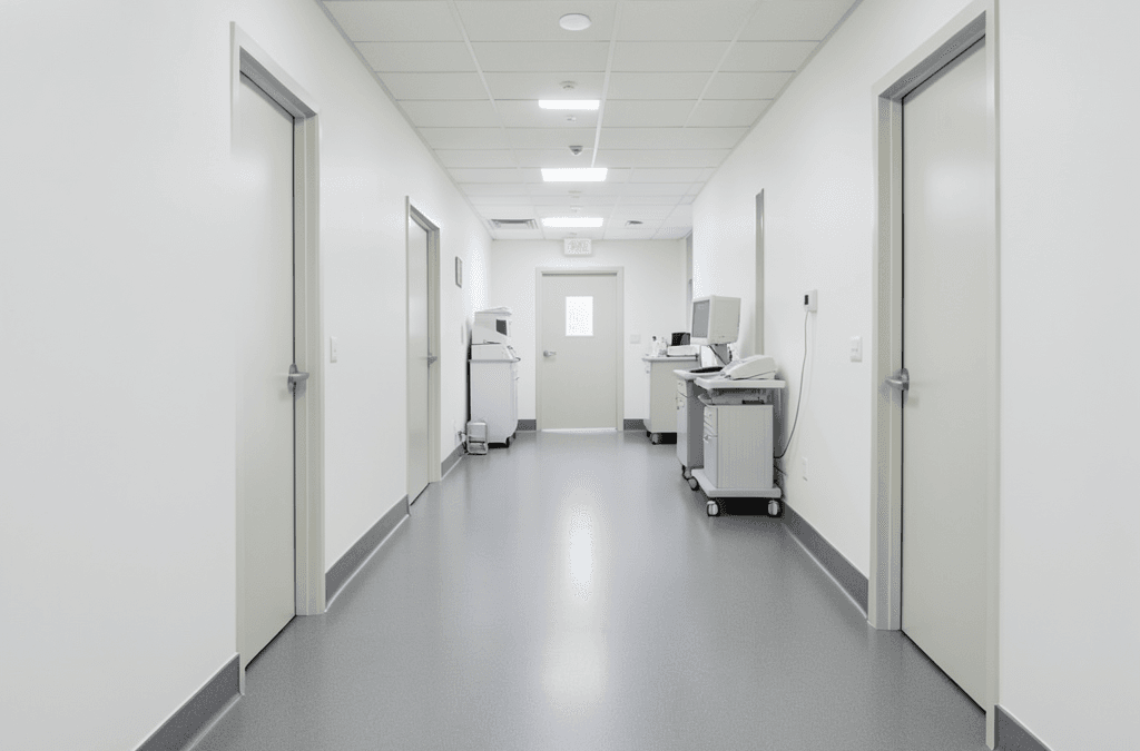 Pavimento de caucho para clínicas y centros sanitarios: Guía